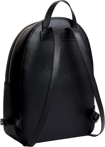 Tommy Hilfiger Icon Zaino Donna Nero Taglia Unica Tasca Esterna