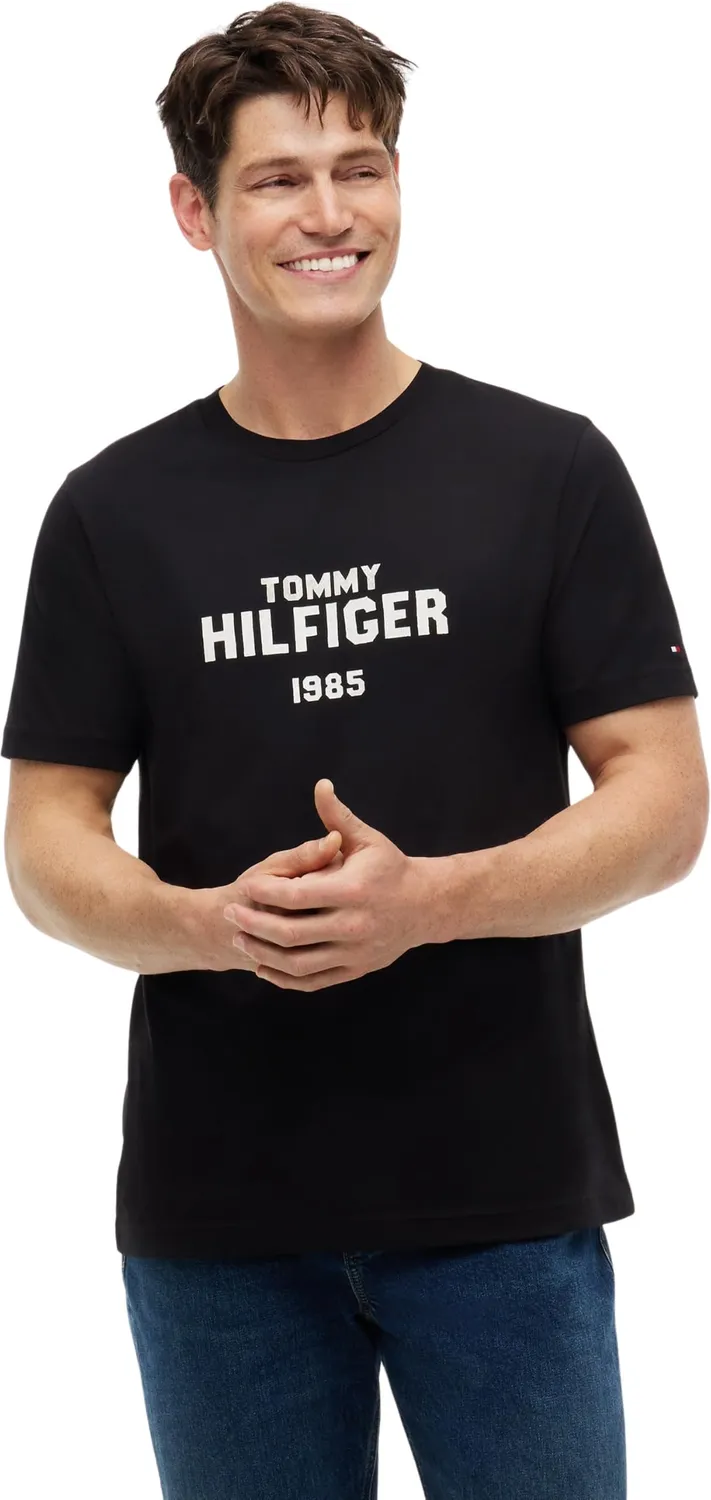 Tommy Hilfiger Brand Love MW0MW44877 t-shirt uomo cotone