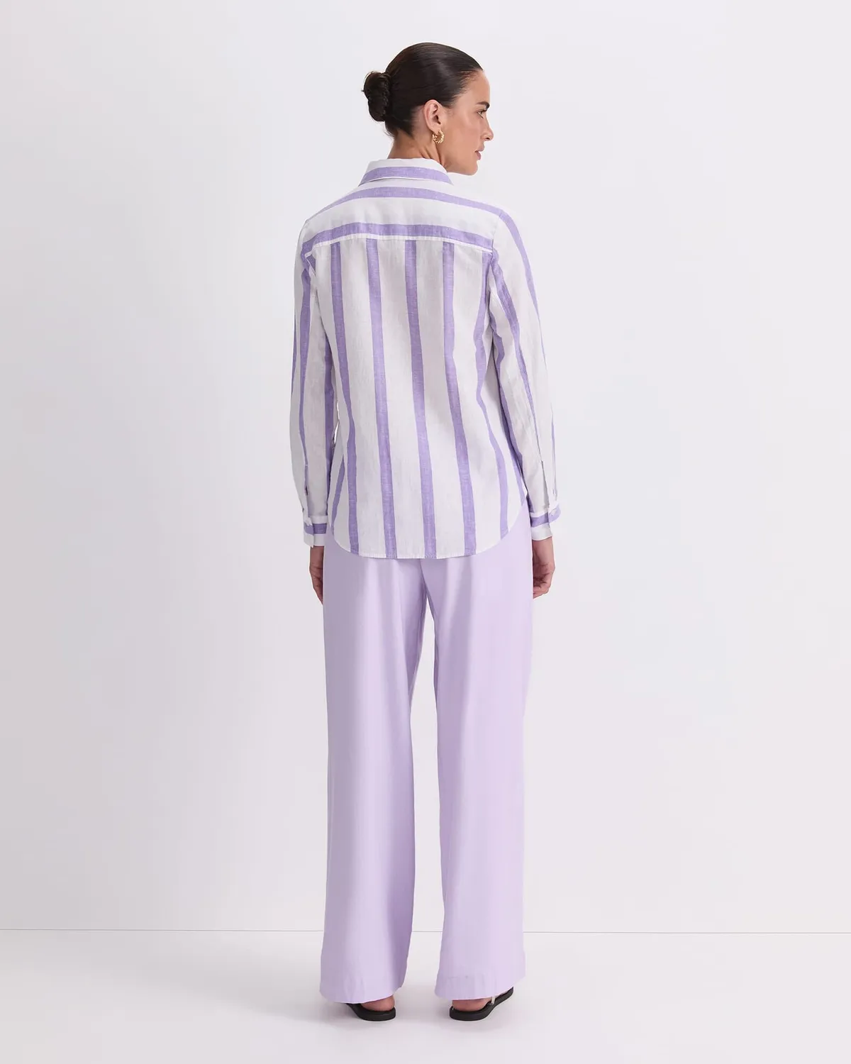 Sportscraft Dee Stripe Shirt camicia lino a righe