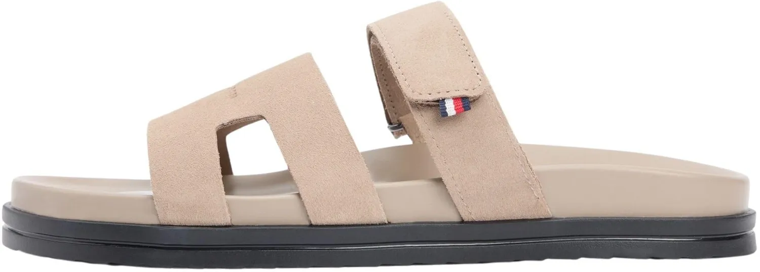 Tommy Hilfiger Adjustable Premium Suede FM0FM05774 sandali marrone