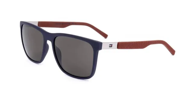 Tommy Hilfiger occhiali da sole uomo sporty scuro