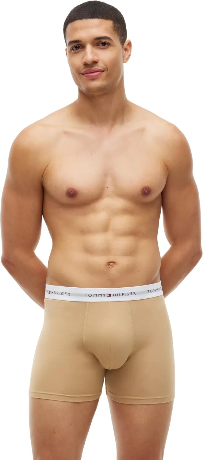Tommy Hilfiger 3p Um0um03892 boxer uomo L multicolore