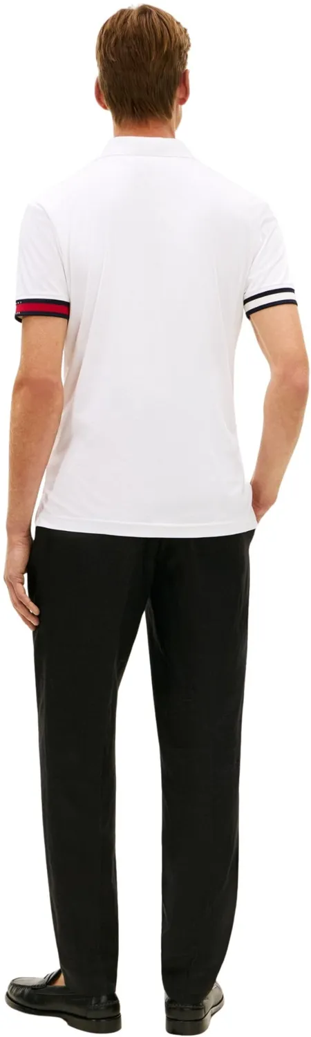 Tommy Hilfiger MW0MW42743 polo slim uomo cotone navy