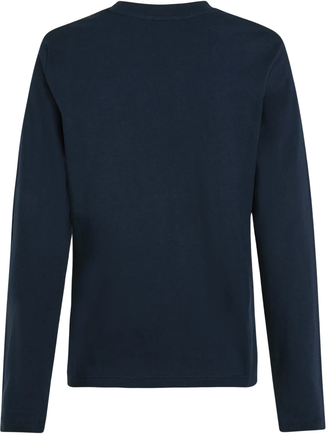 Tommy Hilfiger Corp Logo maglietta maniche lunghe XXL blu cotone