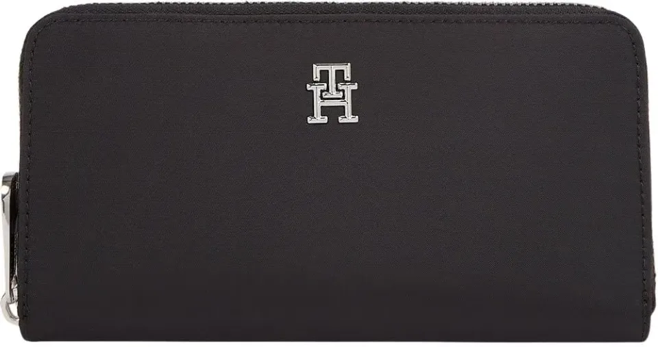 Tommy Poppy Portafoglio Donna Scomparti Carte Nero