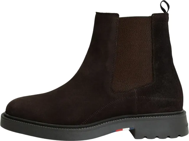 Tommy Hilfiger Corporate Chelsea FM0FM05952 stivali 40 cocoa