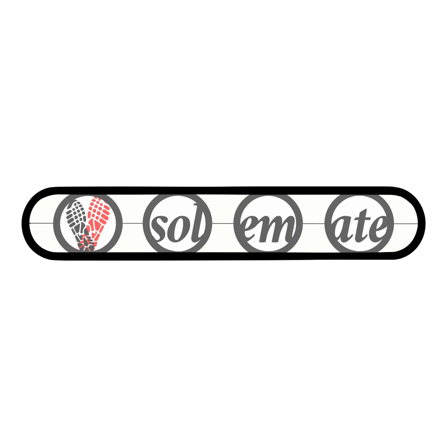 Solemate Big Bubble Box Logo t-shirt bianca cotone