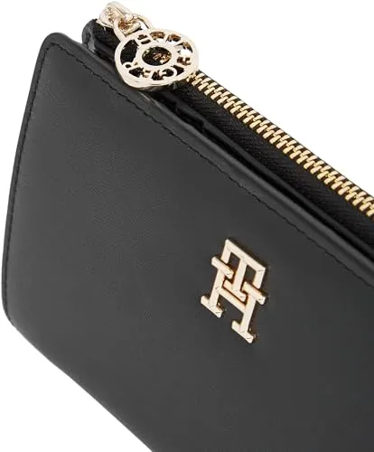 Tommy Hilfiger Distinct Slim portafoglio donna nero