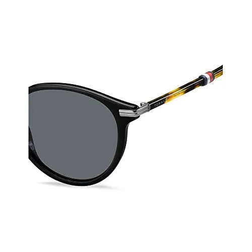 Tommy Hilfiger occhiali da sole uomo metallo vintage asta tubolare