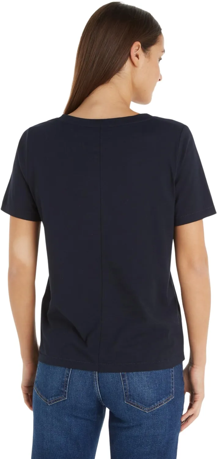 Tommy Hilfiger Modern V-Neck WW0WW39781 maglia donna maniche corte