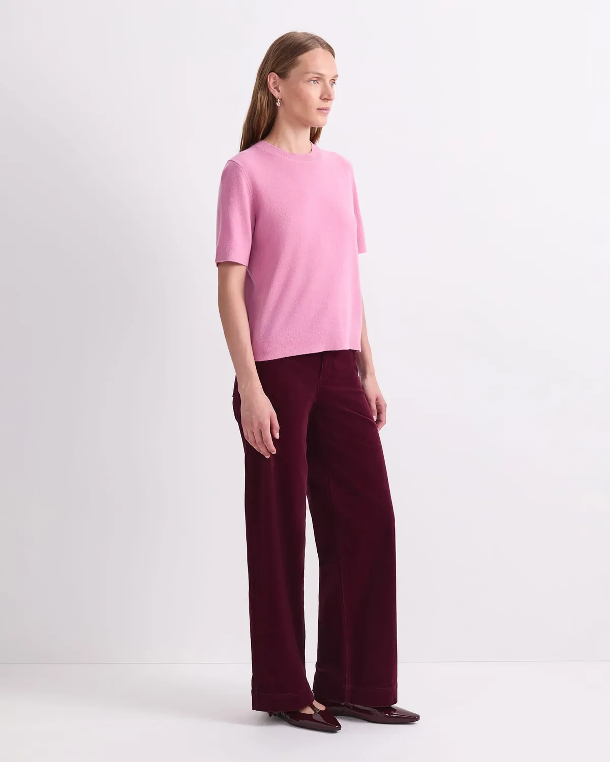 Sportscraft Pearl Crew Neck maglione lana cachemire