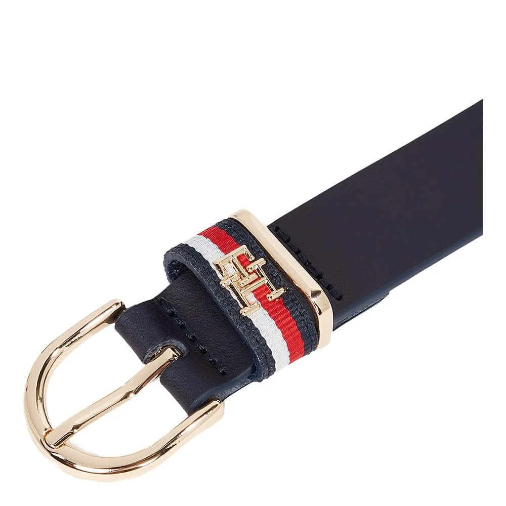 Tommy Hilfiger TH Timeless 2.5 cintura donna nera pelle