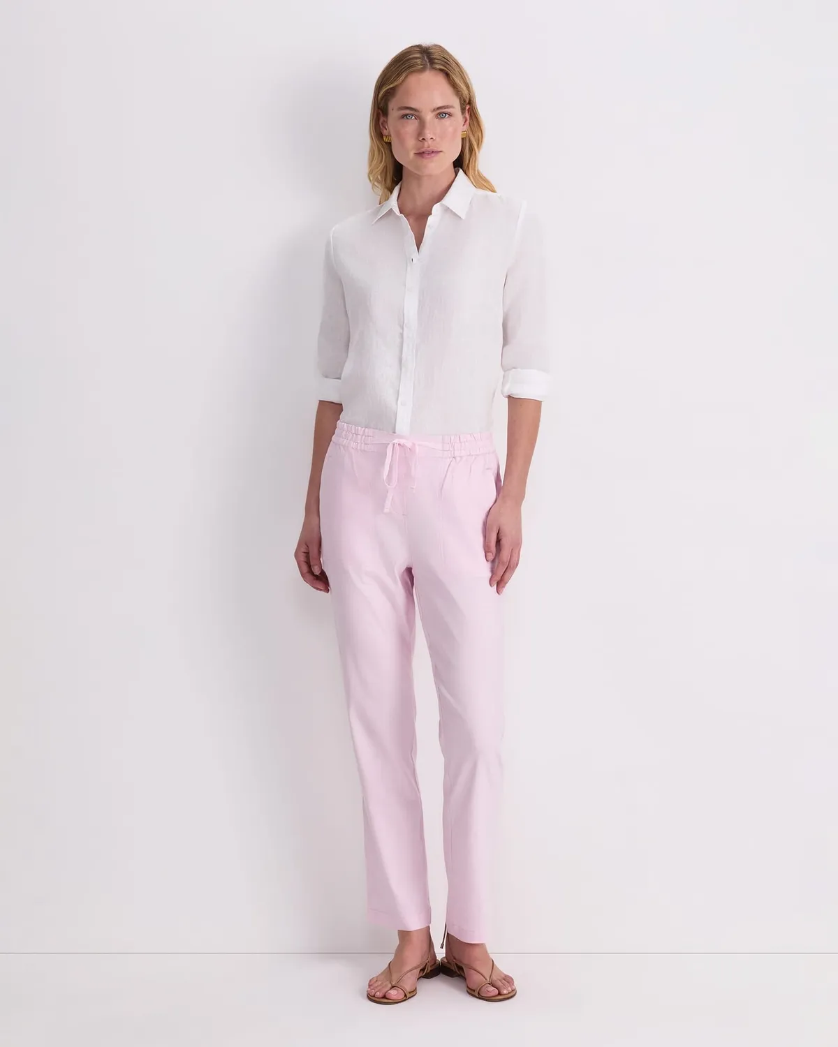 Sportscraft Rosa Linen pantalone donna lino stretch