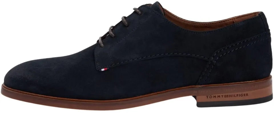Tommy Hilfiger Suede FM0FM05776 derby uomo camoscio