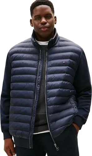Tommy Hilfiger BT-Mix Media MW0MW43059 felpa 5XL blu navy zip