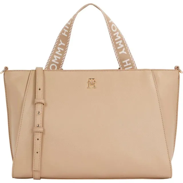 Tommy Hilfiger Tommy Life Tote AW0AW14469 borsa donna beige