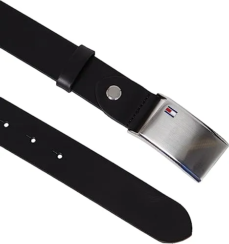 Tommy Hilfiger TH Plaque AM0AM01995 cintura uomo 100 pelle