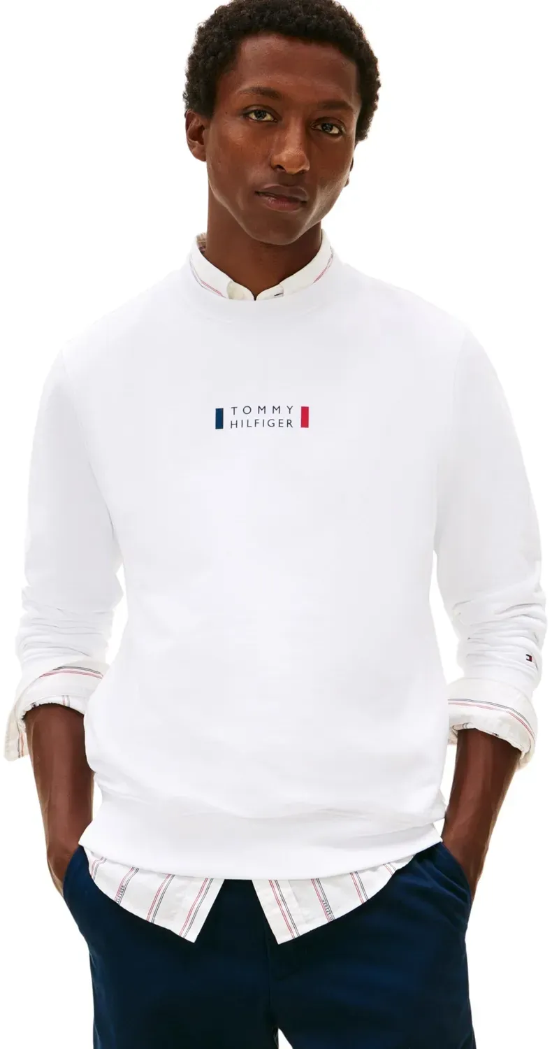 Tommy Hilfiger Brand Love MW0MW41428 Felpa Nera L
