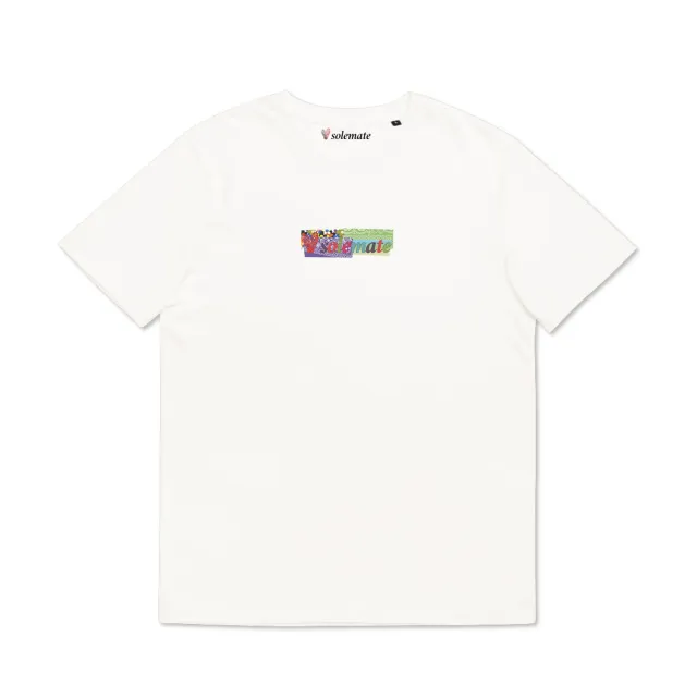 Solemate Box Logo Far Out t-shirt panna cotone bio