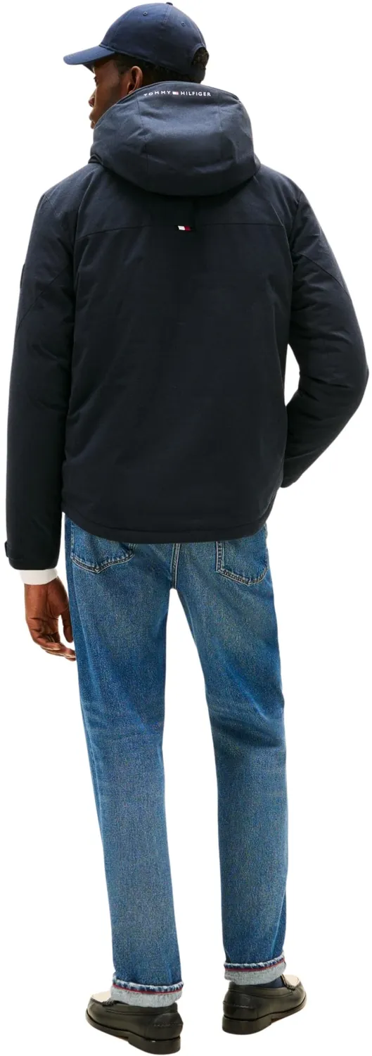 Tommy Hilfiger Tech Hooded MW0MW42823 piumino nero