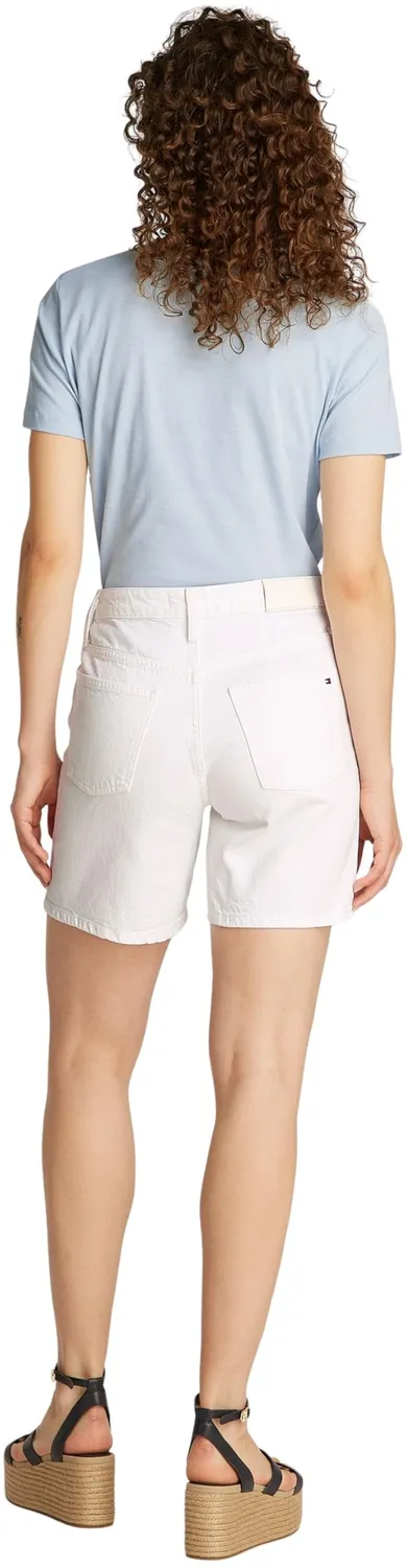 Tommy Hilfiger DNM Straight Short RW White shorts donna 30W