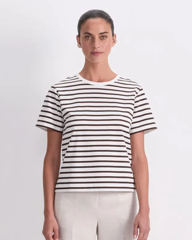 Sportscraft Karly Stripe Tee maglietta donna jersey rigato