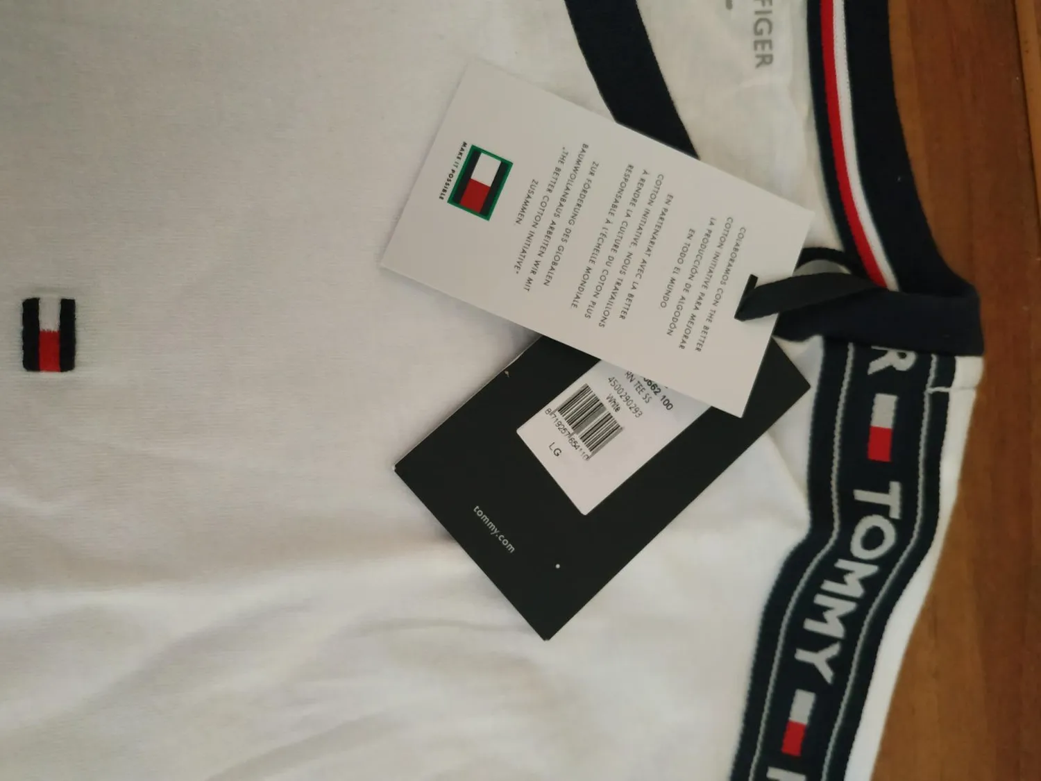 Tommy Hilfiger Adaptive RN Tee UM0UM00562 t-shirt grigia
