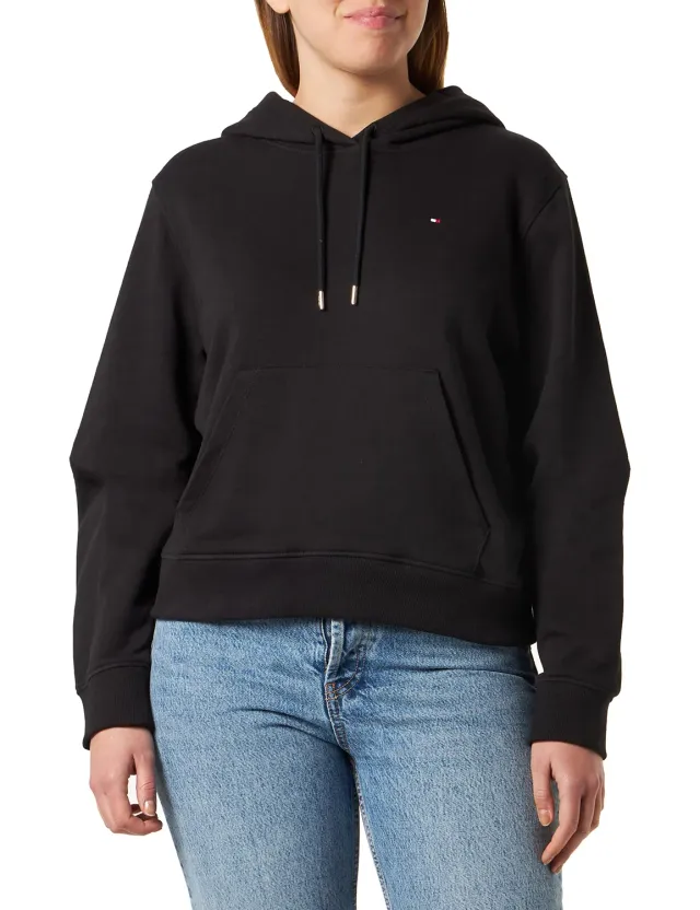 Tommy Hilfiger 1985 Ww0ww37800 felpa cappuccio donna terry