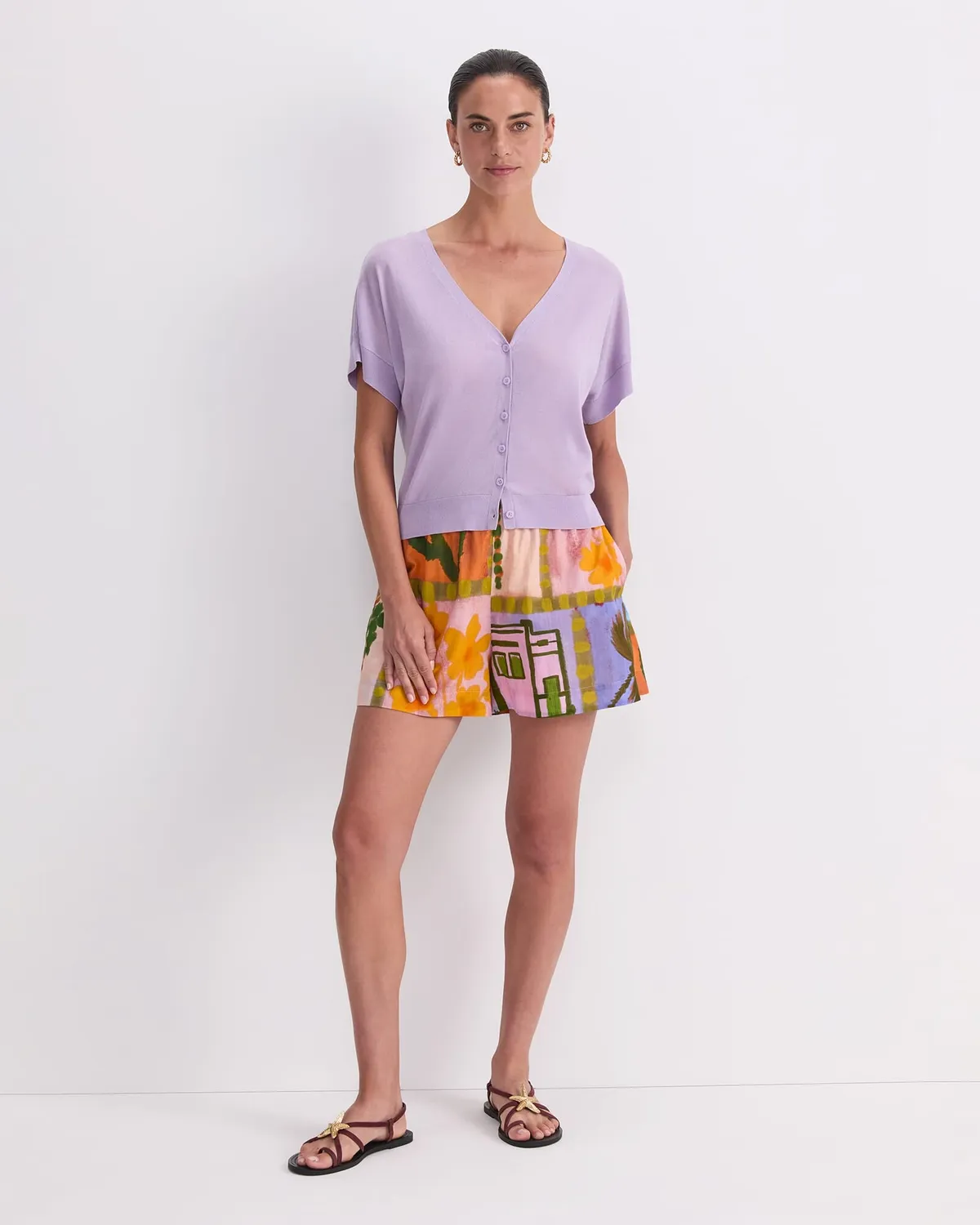 Sportscraft Silk Blend maglia seta reversibile