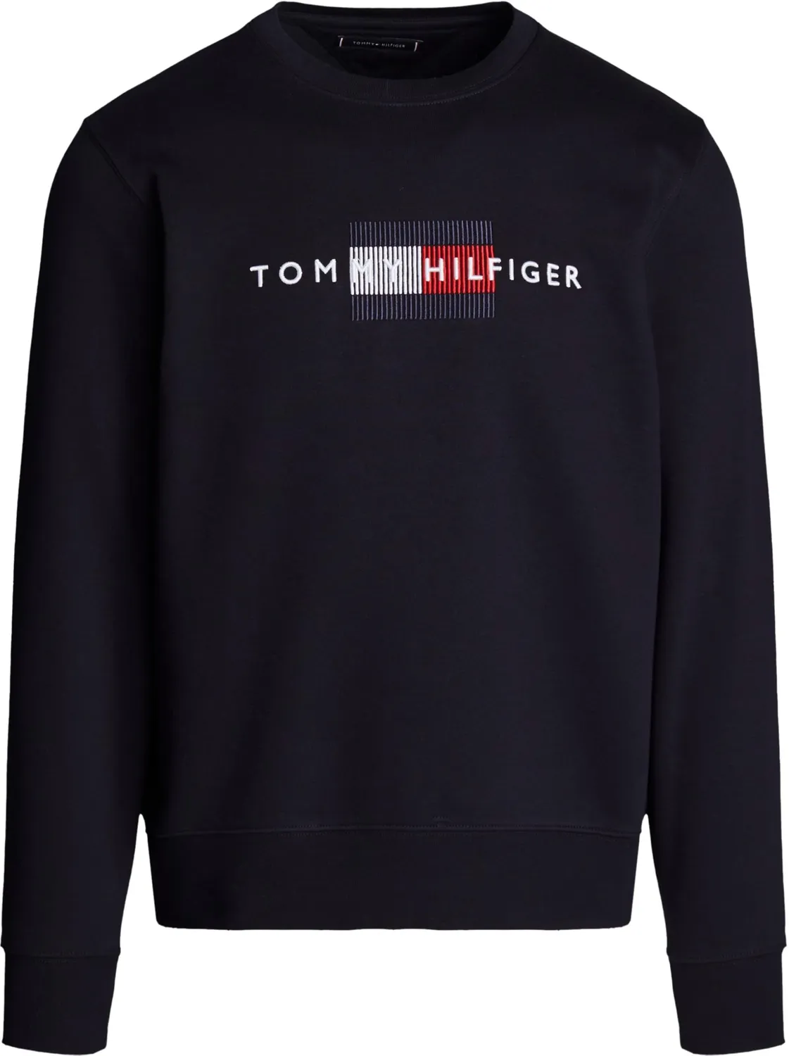 Tommy Hilfiger Flag felpa girocollo uomo cotone