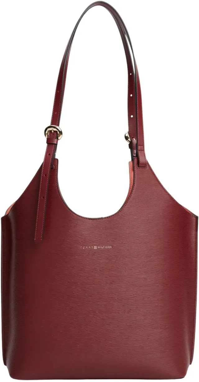 Tommy Hilfiger Modern Tote AW0AW18618 borsa donna bordeaux