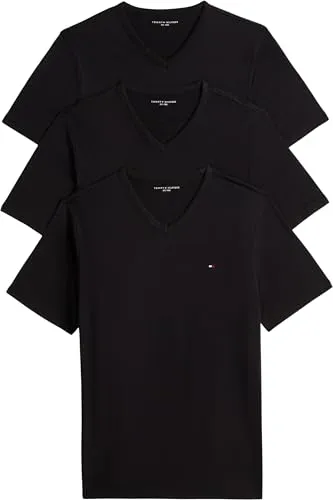 Tommy Hilfiger UM0UM03865 magliette uomo L nere 3 pezzi