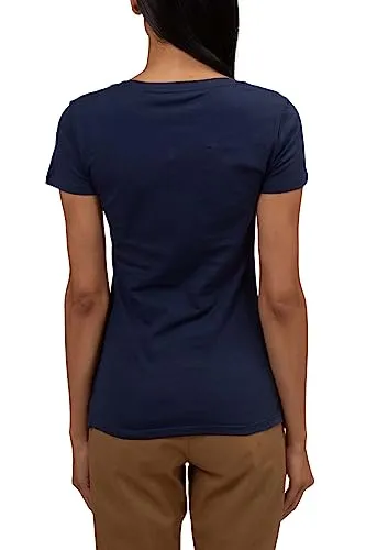 Tommy Hilfiger Lincoln t-shirt donna scollo V blu M