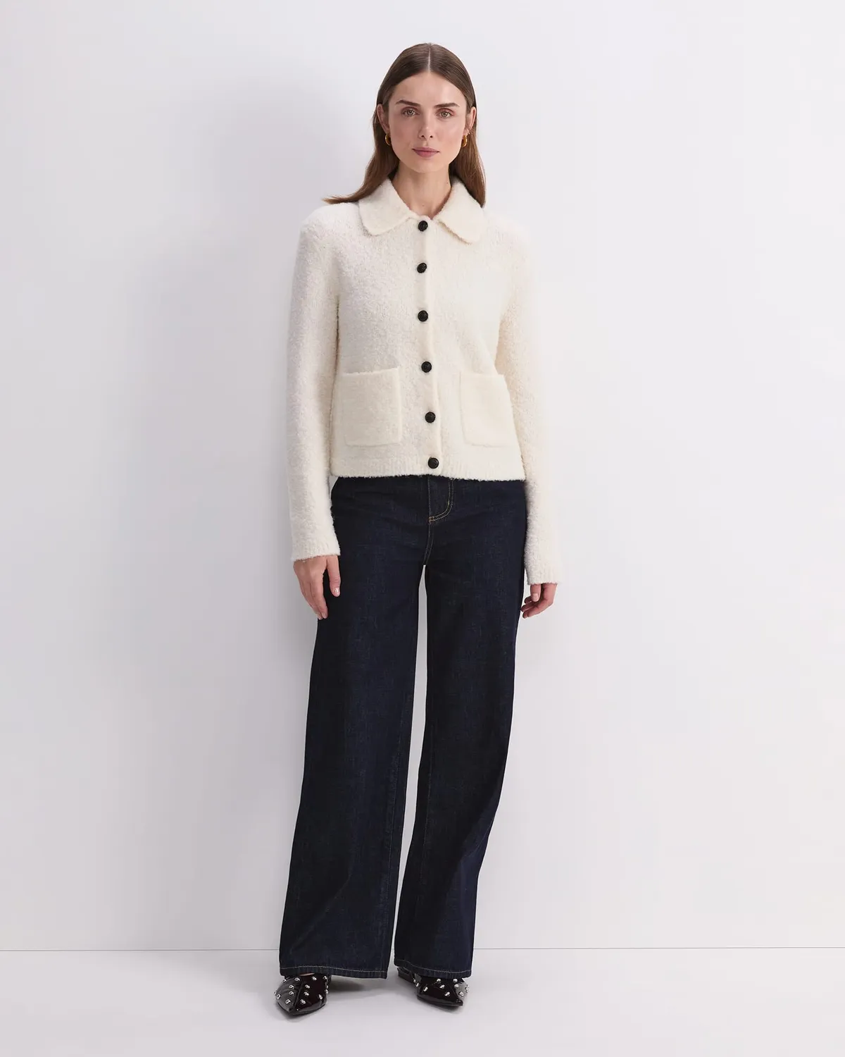 Sportscraft Teddy Wool Lady giacca lana donna bottoni