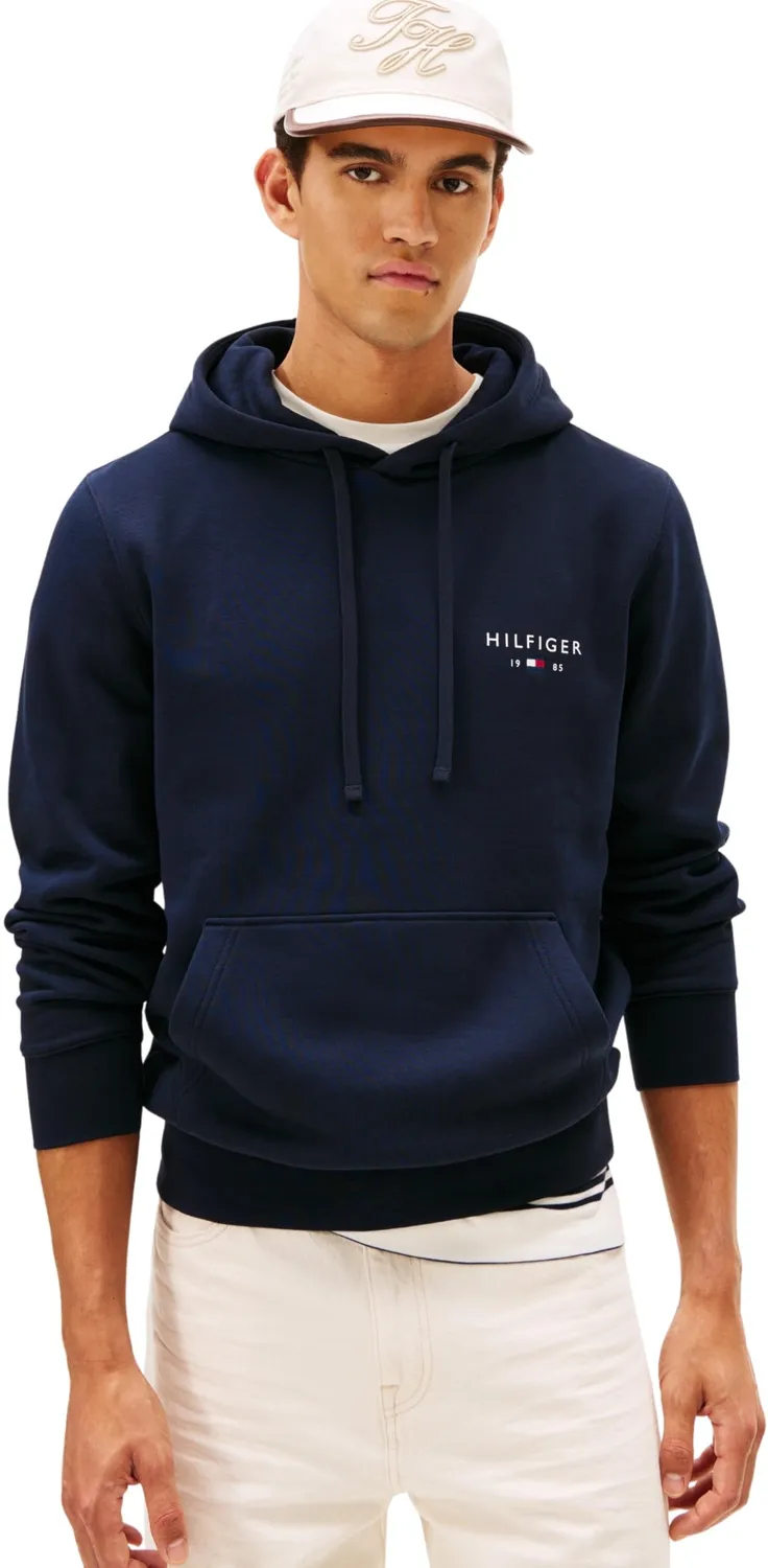 Tommy Hilfiger Brand Love felpa unisex M con cappuccio