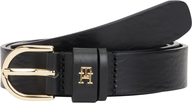Tommy Hilfiger Essential Effortless 2,5 cm cintura donna pelle
