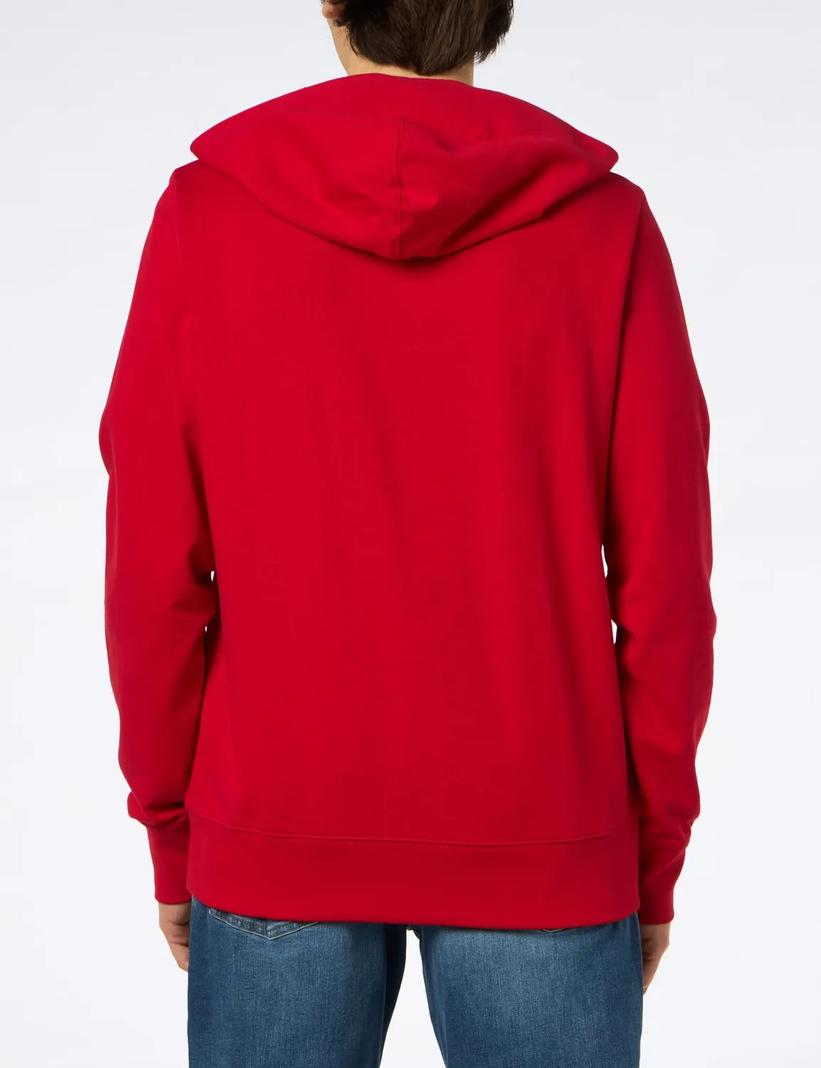 Tommy Hilfiger Felpa con Cappuccio Uomo Primary Red felpa rossa