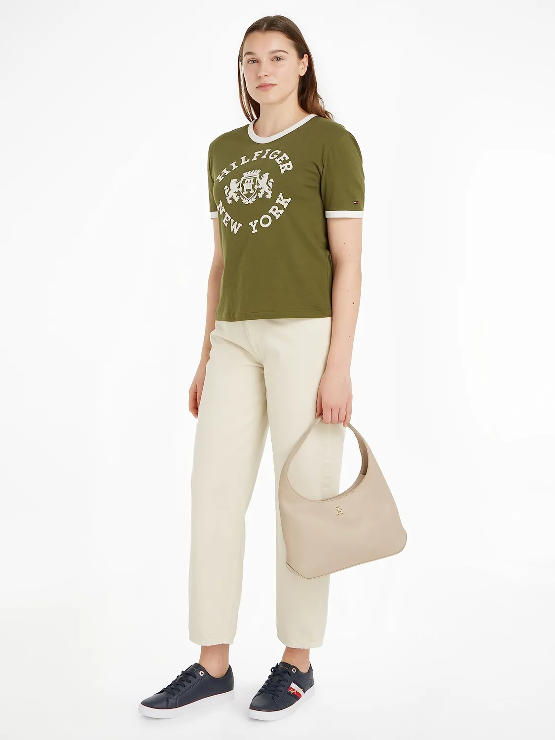 Tommy Hilfiger Staple AW0AW15252 borsa hobo Merino