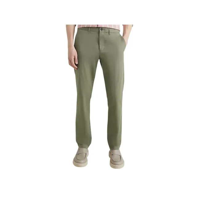 Tommy Denton 1985 Pima Cotton chino uomo verde New Basil