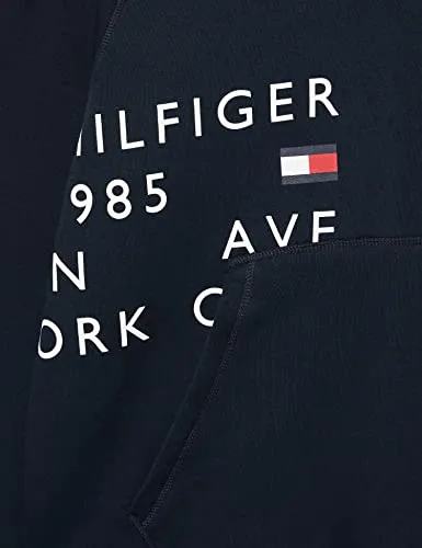 Tommy Hilfiger Off Placement felpa uomo con cappuccio