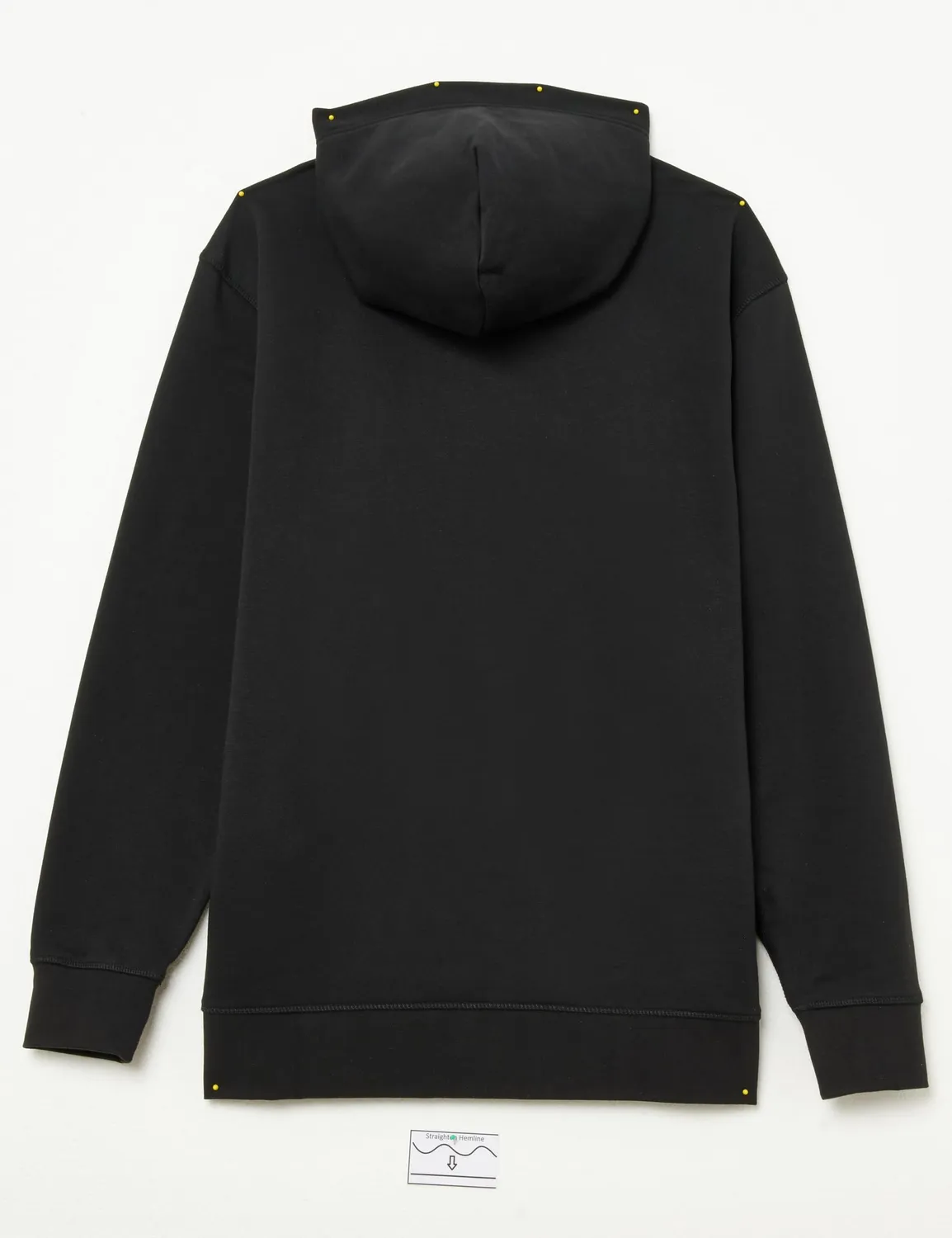 Tommy Hilfiger felpa uomo cappuccio logo nera cotone
