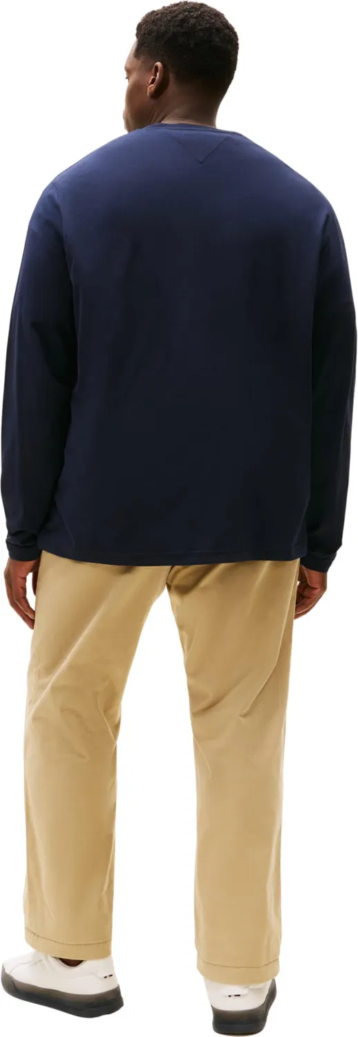 Tommy Hilfiger BT-Stretch MW0MW35060 maglietta manica lunga XXL nera