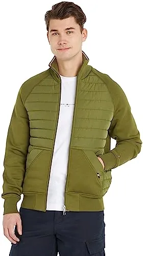 Tommy Hilfiger Mix Media MW0MW32686 Giacca Zip Uomo Collo Alto