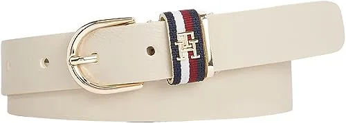 Tommy Hilfiger TH Timeless Corp cintura donna 85 blu fibbia TH