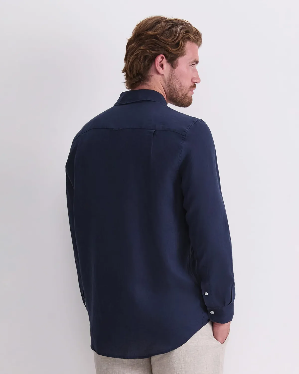 Sportscraft Long Sleeve Linen camicia lino manica lunga fresca