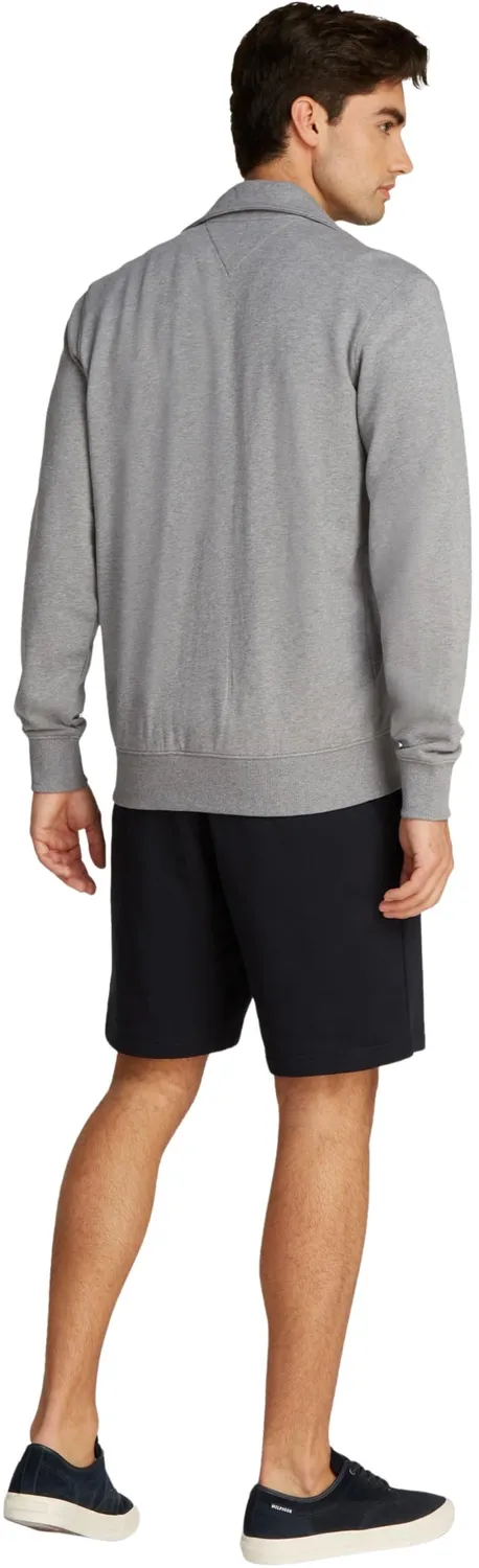 Tommy Hilfiger Essential Terry MW0MW38084 felpa zip grigia