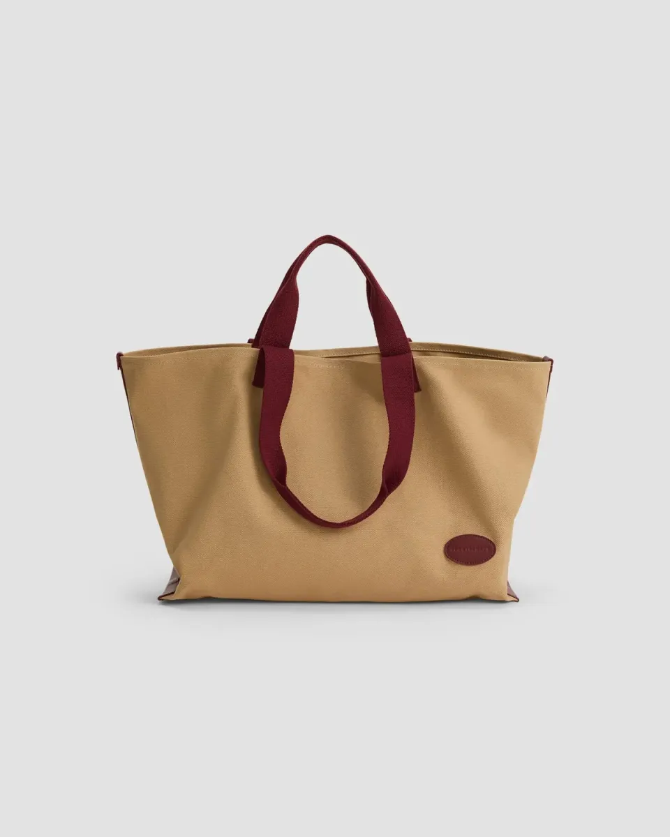 Sportscraft Camberwell Tote borsa donna tela manici pelle
