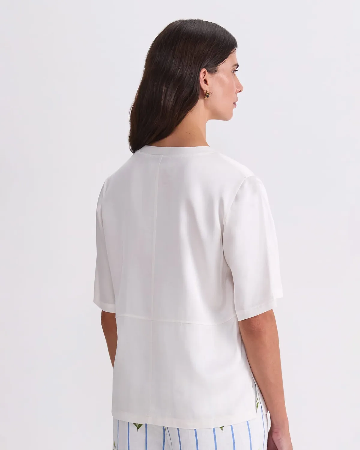 Sportscraft Isla Satin Tee maglietta raso viscosa
