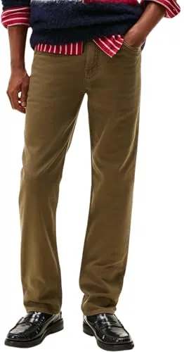 Tommy Hilfiger Denton Straight Fit Jeans Uomo Denim Elasticizzato