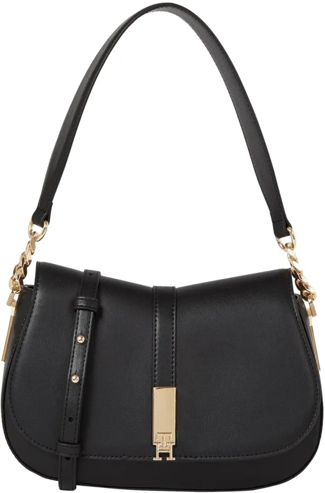 Tommy Hilfiger Heritage Saddle Borsa a Spalla Nera